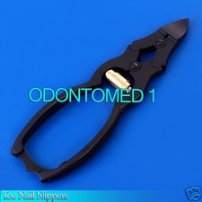 Professional Cantilever Podiatry Toe Nail Nippers Black Cutters Clippers New