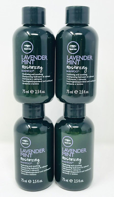 Paul Mitchell Tea Tree Lavender Mint Shampoo Lot 2.5oz Travel Size 10oz Total