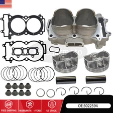 For Polaris RZR XP 1000 Ranger Crew 900 Cylinder Piston Gasket Kit 93mm 3022594