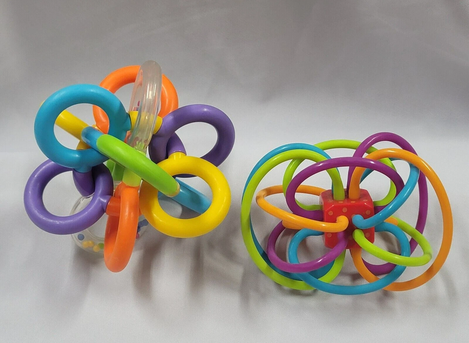 Manhattan Toy Winkle & Teething Teether Grasping Clutching Rattle Baby Toy Lot
Opens in a new window