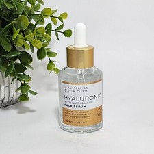 Australian Skin Clinic Hyaluronic Acid  Niacinamide Face Serum Hydrates 1.69oz