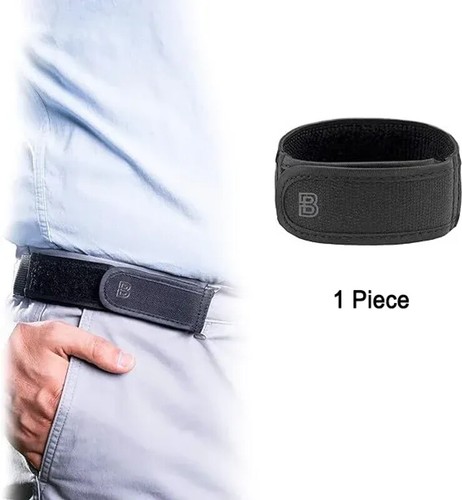 Buckle Free Waist Belts Men's Ultra-soft No Buckle Elastic Belts Fashion - Picture 28 of 28