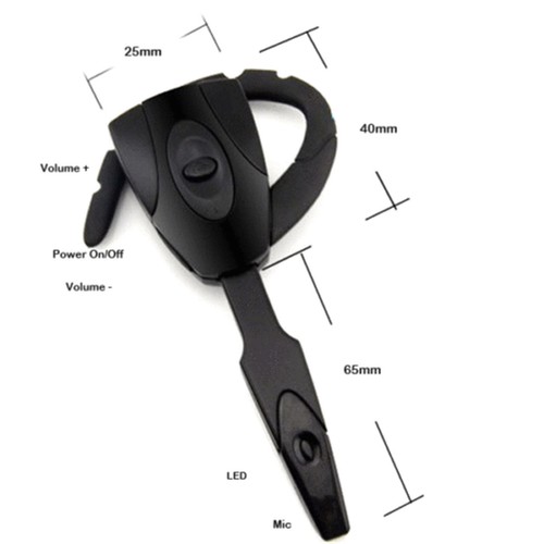 Bluetooth Headset Ear Hook Earphone Driving Handsfree Call Headphone Microphone - Picture 12 of 17
