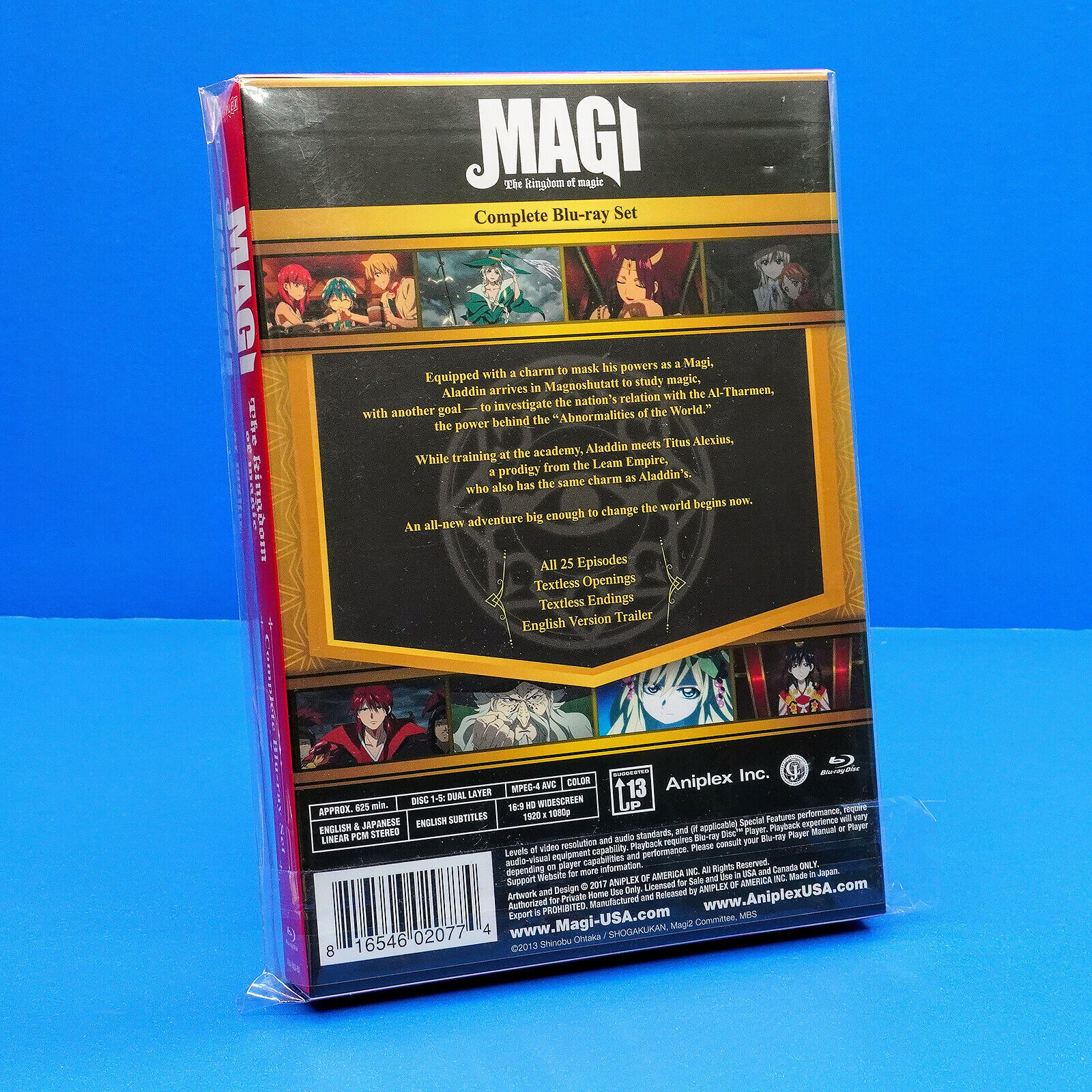 Magi The Kingdom of Magic Complete Box Set Blu-ray Limited Edition - New