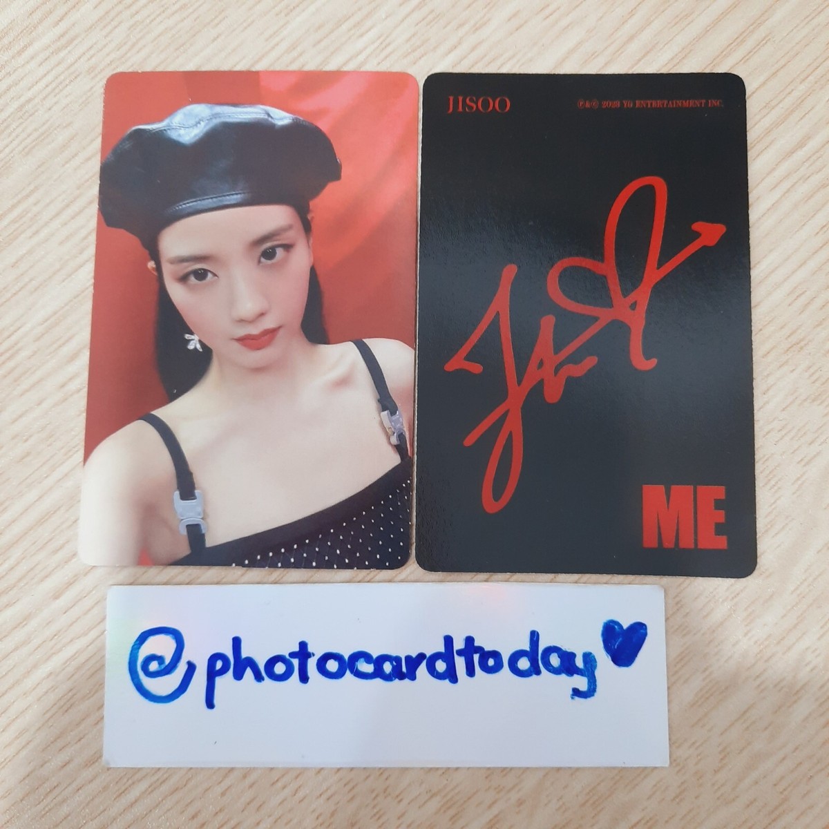 BLACKPINK JISOO ME KIT ALBUM POB PRE-ORDER OFFICIAL