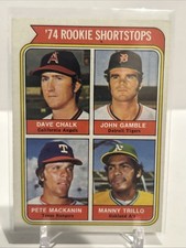 1974 Topps #597 Rookie Shortstops Baseball Card