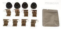 ZubehöRsatz Scheibenbremsbelag Triscan 8105 421592 FüR Mitsubishi Outlander 3