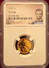 1958 Lincoln Wheat Small Cent NGC PF 67 RD Proof 6317682-006