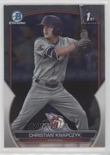 2023 Bowman Draft Chrome Christian Knapczyk #BDC-180 6tw