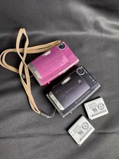 Lot Of 2 FUJIFILM FinePix Z10fd Digital Camera 7.2MP 3x Optical Zoom UNTESTED