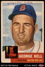 1953 Topps #138 George Kell Red Sox HOF 1 - POOR