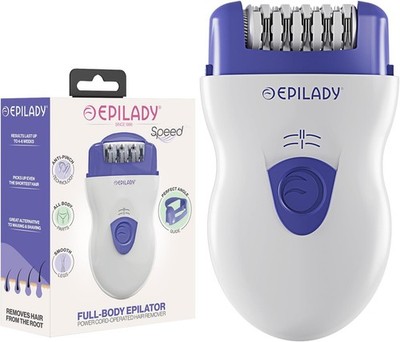 Epilady Speed Corded Epilator - Hair Removal Epilator for Women and Men, Hair