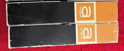 LOT OF 2 Argus 80 Slide Trays No. 581   Spill-Proof   Vintage 2x2 Slide Holders
