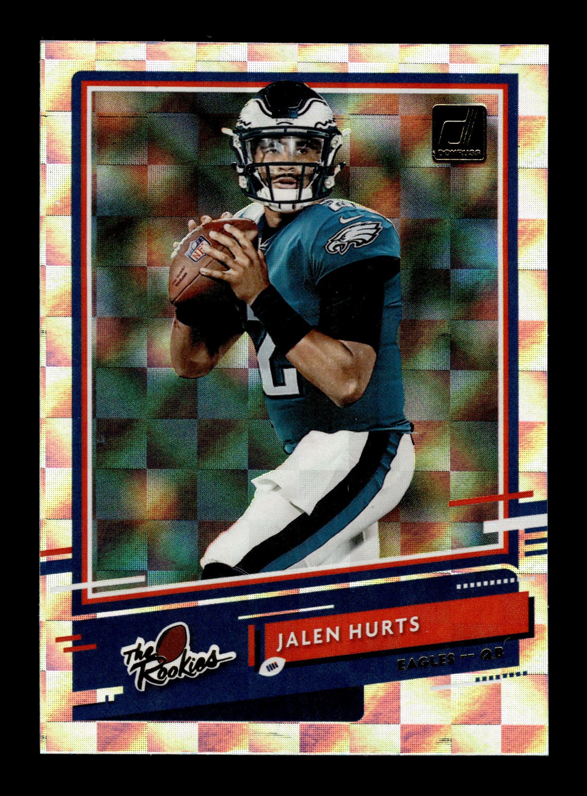 Jalen Hurts Panini Donruss the Rookies #TRJAH Base