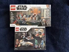 LEGO 75267 Star Wars Mandalorian Battle Pack & LEGO 75310 Duel on Madalore NISB