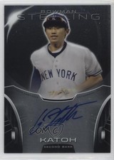 2013 Bowman Sterling Prospect Auto Gosuke Katoh #BSAP-GK Auto nd3