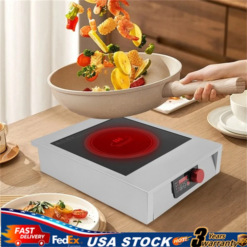 Commercial Induction Cooktop 3500W Portable Stove Electric Hot Plate Top Burner
Opens in a new windo