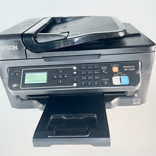 Epson WorkForce WF-2630 Wireless All-in-One Inkjet Printer Scanner + Copier - Picture 3 of 12