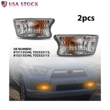 Fits For 2010-2014 Toyota 4Runner Turn Signal Lights Left Driver Right Passenger