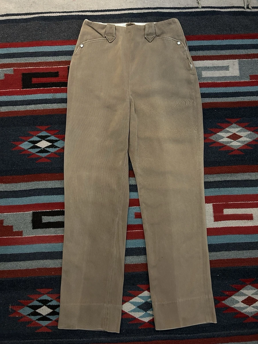 Gabardine Casual Vintage Pants for Men for sale | eBay