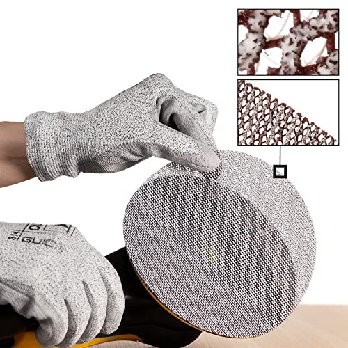 (TG. Grit 220) Mirka 9 a-232 – 220 12,7 cm 220 Grit mesh abrasive Dust free sa - 4