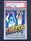 2023-24 Panini Hoops Victor Wembanyama #12 RC Rookie Sheesh Disco Prizm PSA 10