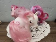 3 Vintage G1 My Little Pony Ponies