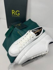 Suit Direct Mens Lewis White Leather Smart work Trainer was £55 now £20 BNIB