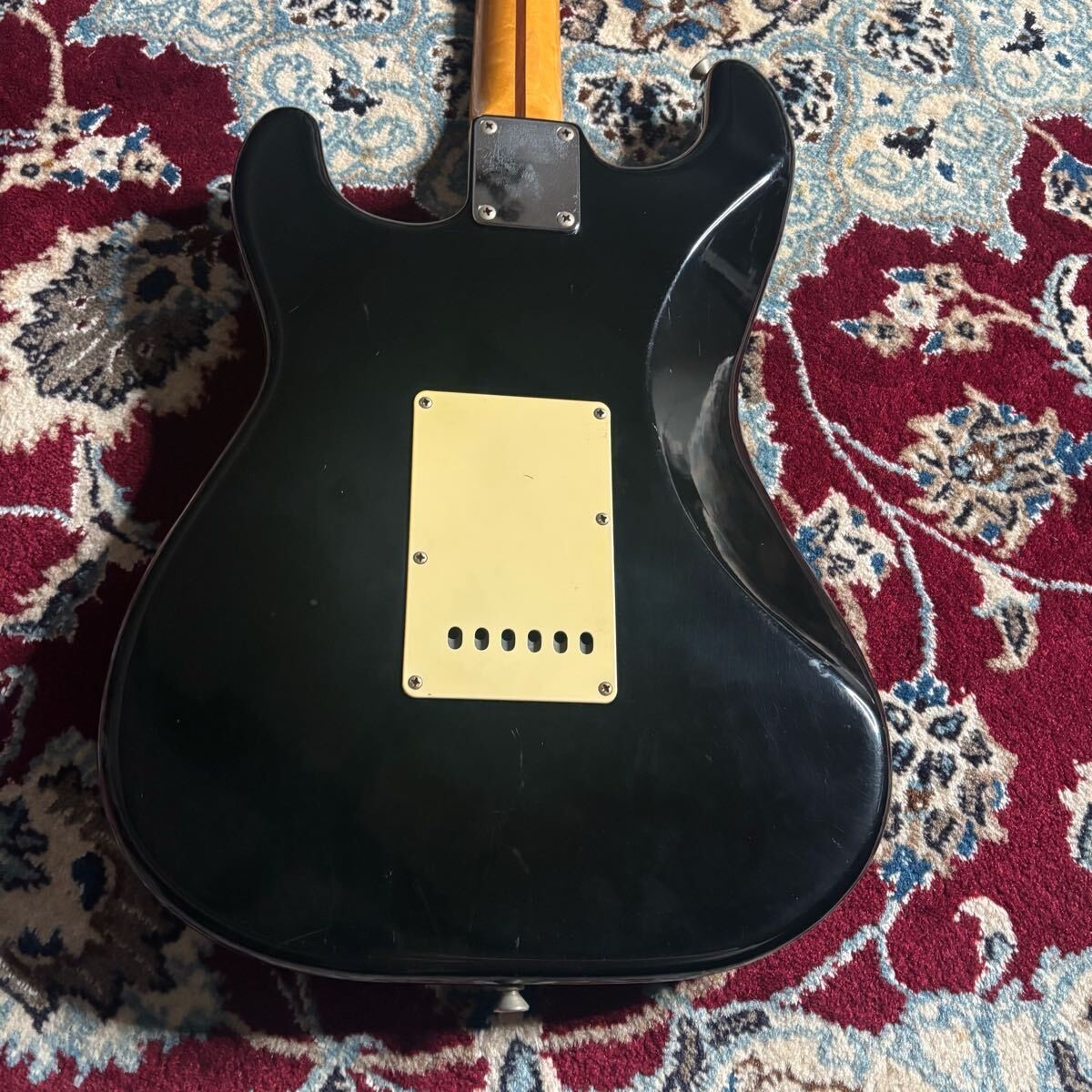 Electric Guitar Hurricane by Morris MSS-3M Black 80s Vintage Made