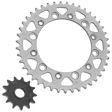 15T Front & 43T Rear Sprockets for Yamaha WR250R 2009-2020 / 9383B-13218-00