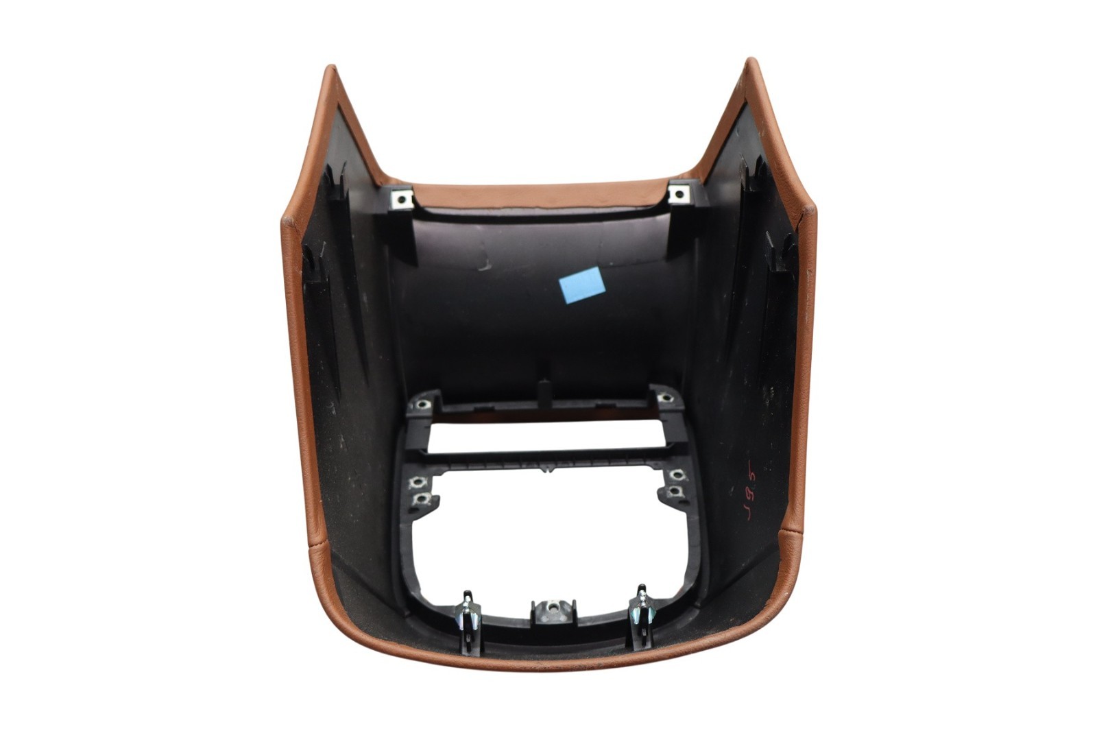 14-17 Maserati Quattroporte Rear Center Console Armrest Back Panel Brown Oem