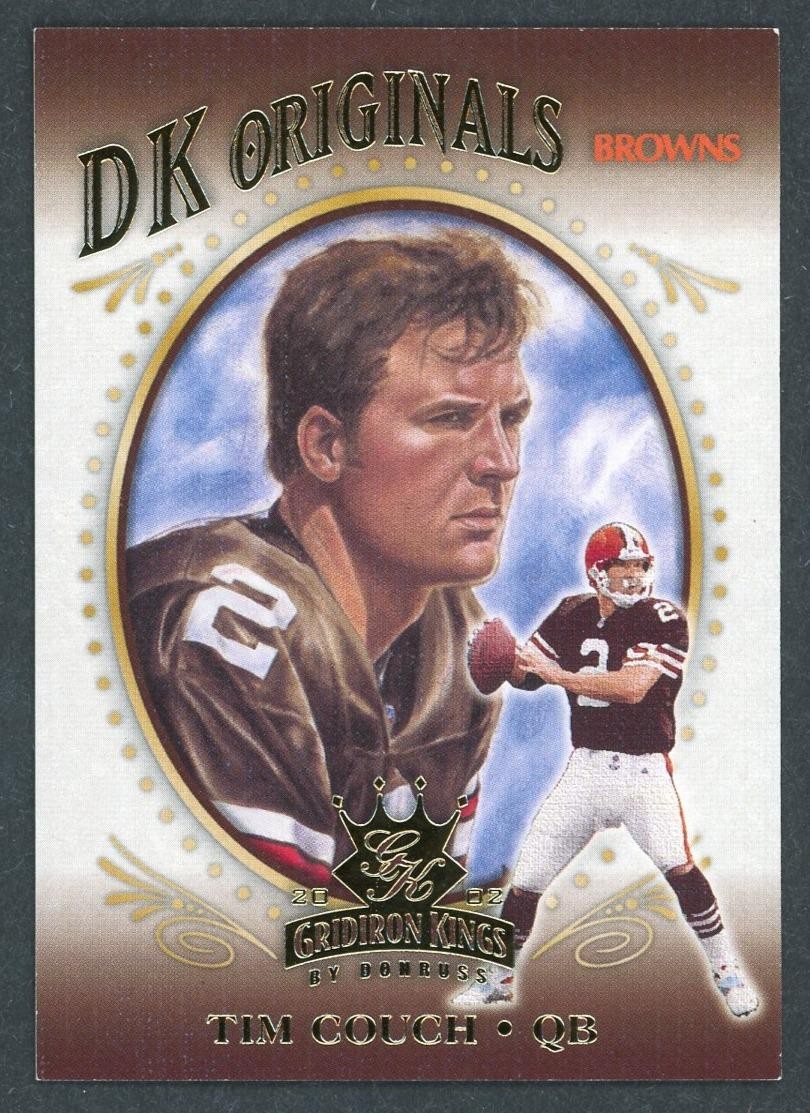 2002 Donruss Gridiron Kings Tim Couch DK Originals /1000 #DK-14 Browns