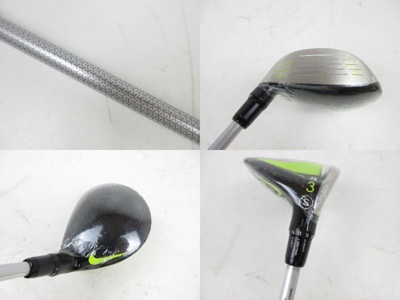New) Nike Vapor Speed 1 & 3 Wood S Flex (2x) Black / Volt Japan