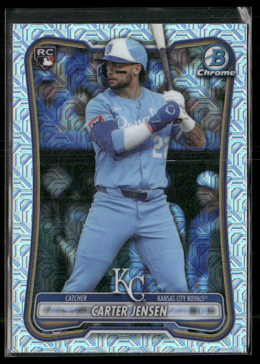2026 Bowman #66 Carter Jensen Chrome Mojo Refractors