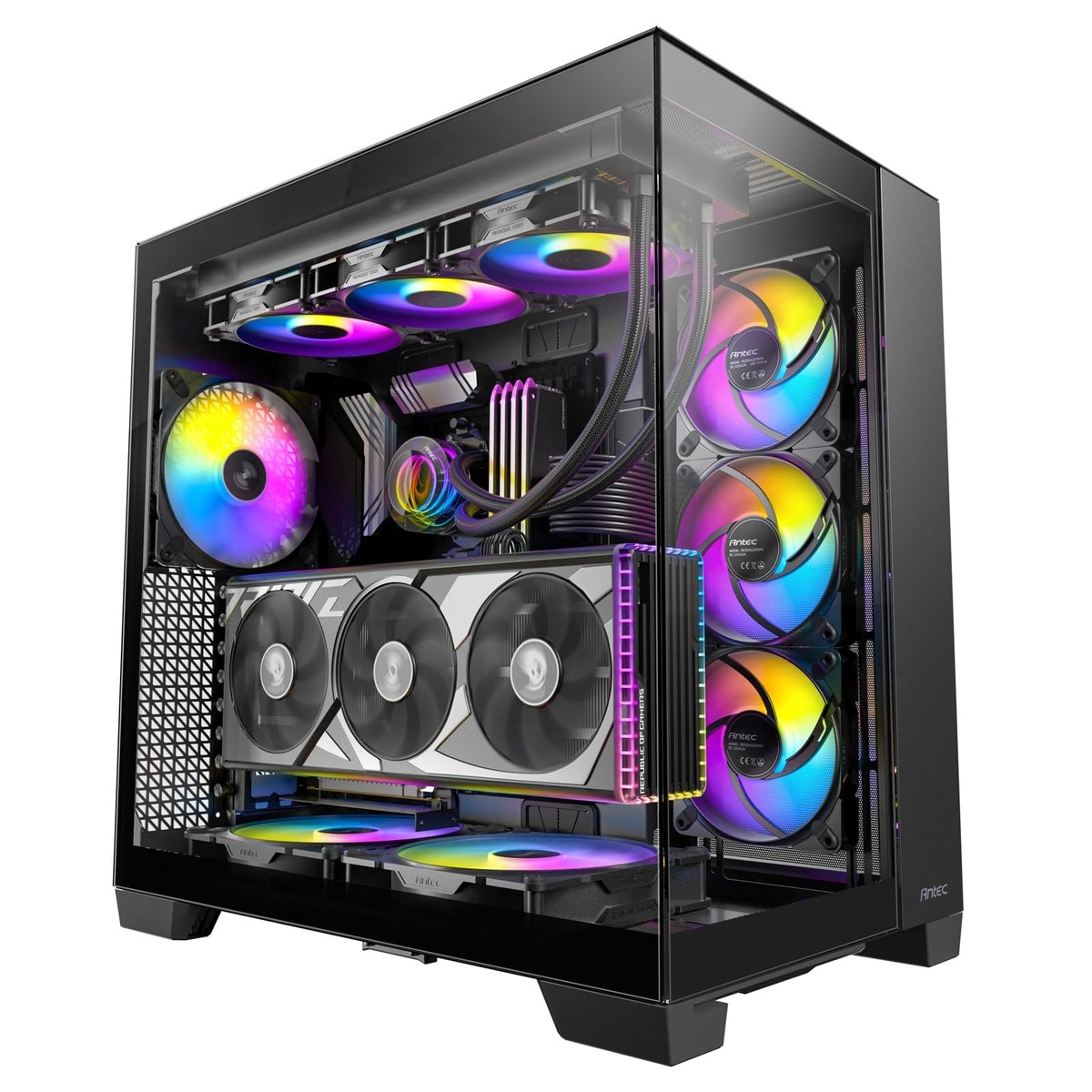 Antec C8 PCケース + Corsair RS120-R ARGBファン CORSAIR RS ARGBファン：知っておくべきすべて | CORSAIR