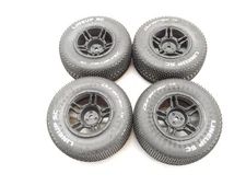 4x Duratrax C2 Lineup SC 1/10 Short Course Truck Tires on 12mm Hex Wheels Slash