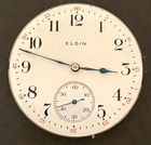 Antique 1914 Elgin Grade 312 Pocket Watch Movement Running Ticks 16s 15j USA