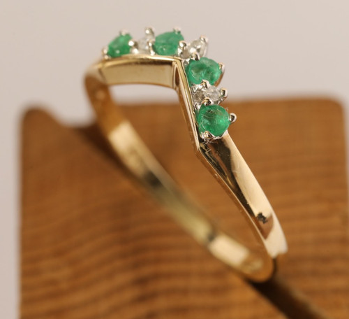 Emerald Wrap Ring