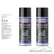 2x LIQUI MOLY 400ml MOTORRAUMREINIGER 3326 MOTORREINIGER MOTORWÄSCHE BODEN 97171