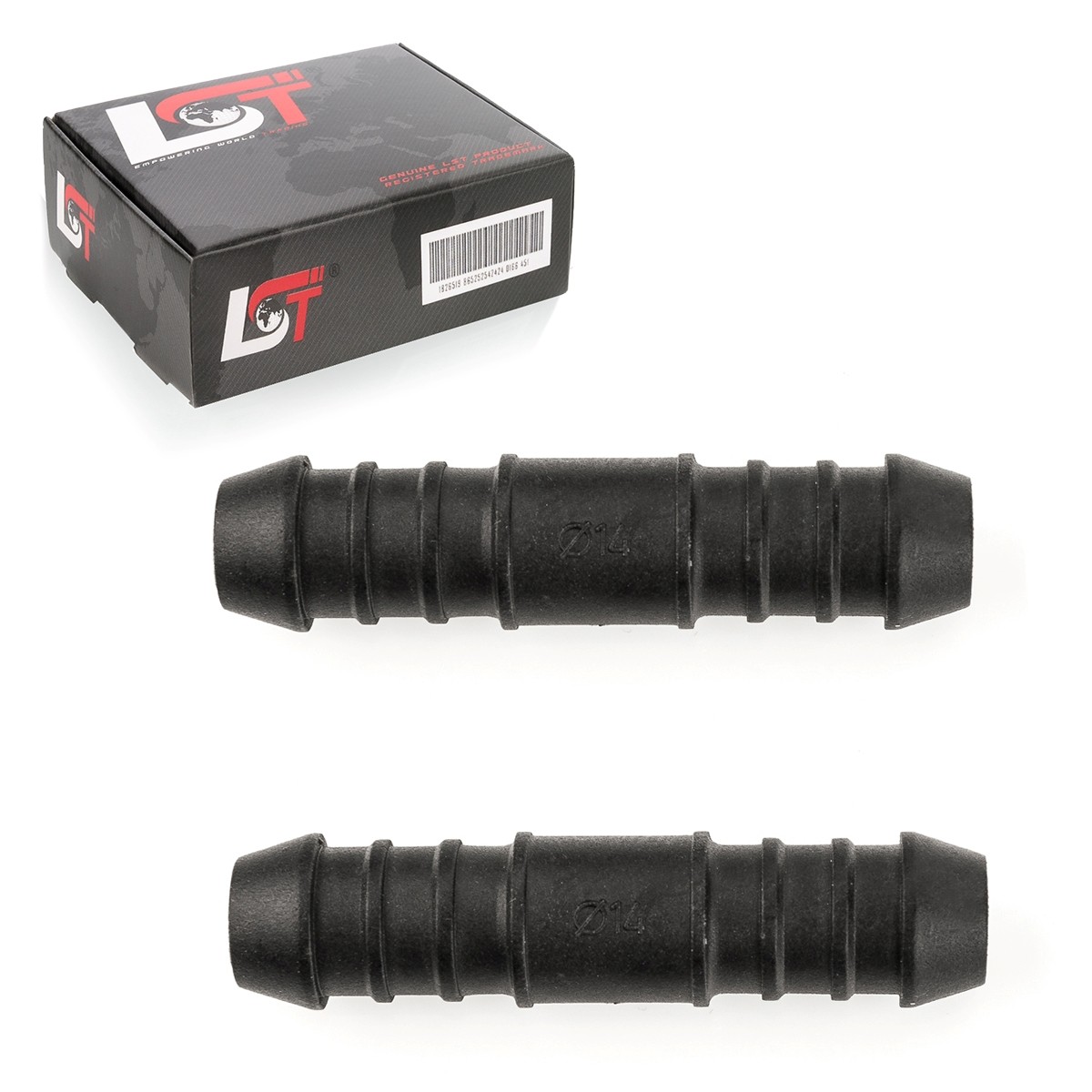 2X PA Hose Connector Gas Oil Resistant 14Mm For Audi A3 A5 A7