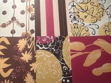 6 4x4 Scrap Book Paper Lot Scrapbooking Card Making Junk Journal Crafts