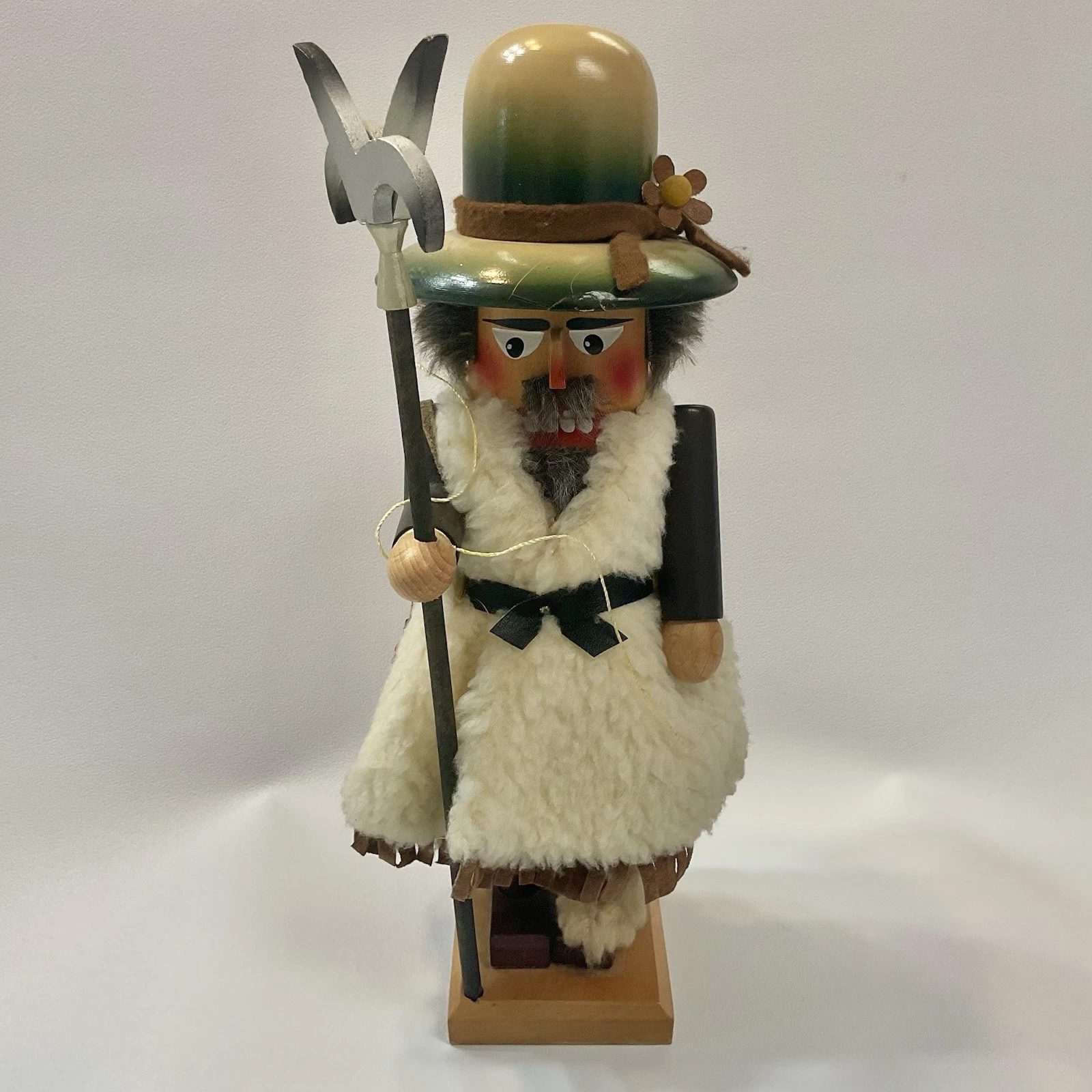 Vintage Steinbach Wooden Nutcracker Shepherd Schafer 12" West Germany
Opens in a new window or tab