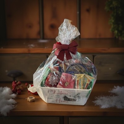Assorted Tea Gift Christmas Basket Set