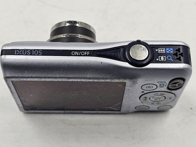 Canon Ixus 105 12.1 MP Digital Camera Silver - Not Working | eBay