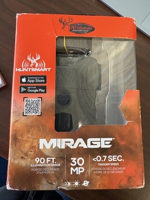 Wildgame Innovations Mirage Trail Camera 30MP 90ft 0.7s Green Hunting New