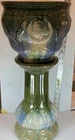 BRUSH/McCOY/ CAMEO 1930’s /EARLY/JARDINERE PLANTER POT ON MATCHING PEDESTAL/EUC