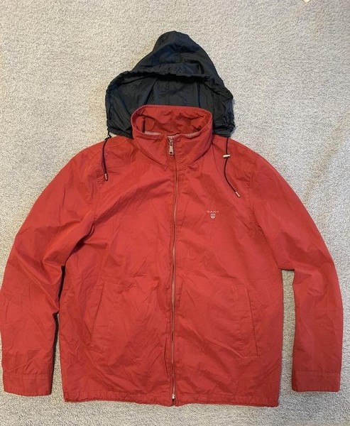 Men Gant Jacket Red 38 / M / 46 #7X1E