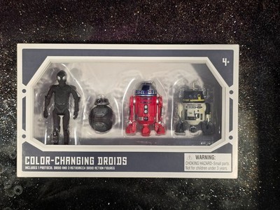 Star Wars  Galaxy's Edge Droid Factory Color Changing Droid 4 Pack