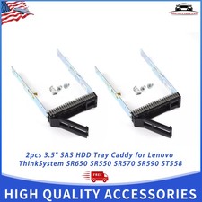 2 Pack 3.5 Inch LFF Hard Drive Caddy Compatible Lenovo SR550 SR650 SR850 SR950