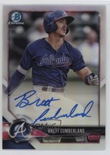 2018 Bowman Chrome Prospect Refractor 270/499 Brett Cumberland #CPA-BC Auto 1tk4